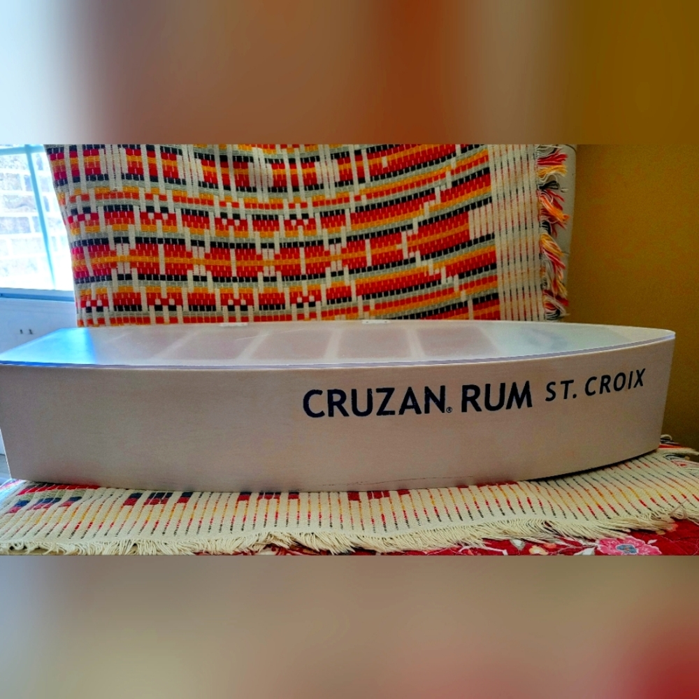 CRUZAN RUM St .Croix  Condiment 5 Tray Bar Caddy